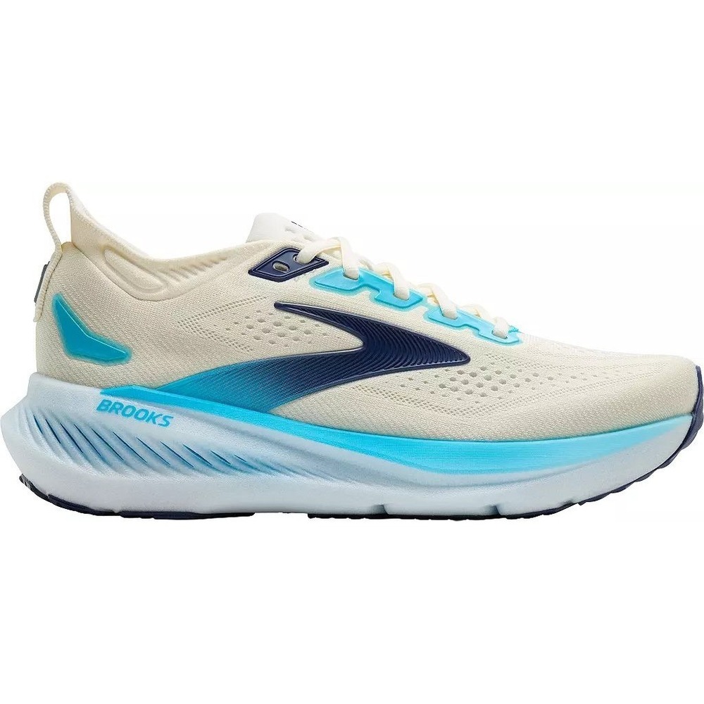 Brooks Men's Glycerin 23 Running Shoes Coconut Navy Blue Size 12D NEW